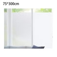 thumbnail image 2 of Frosted Window Film Hardware Accessories Self-adhesive Privacy Sticker Sunshine Filtration Glass Films Protective Accessory 75*300cm, 2 of 9