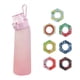 thumbnail image 1 of Botella de 700 ml, juego de botella de agua actualizada con pajita para beber de 7 cápsulas, botella de agua para exteriores, 1 of 4