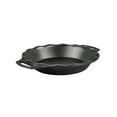 thumbnail image 2 of Lodge Cast Iron Crimped Pie Pan Seasoned Dual Handles 9", 2 of 9