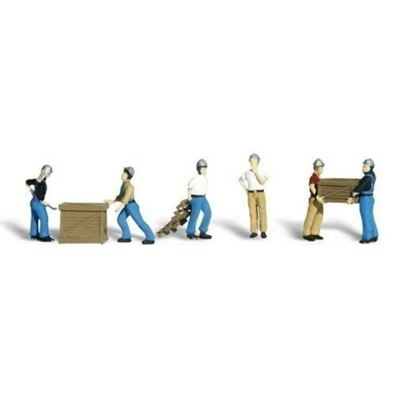 Dock Workers (HO Scale)