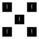 thumbnail image 2 of Eigraketly Glow Stick Hand Held Camping Fiesta de emergencia Puesta en escena Reemplazo Luminous Sticks Decoración con colgador Verde Type2 NO2, 2 of 6