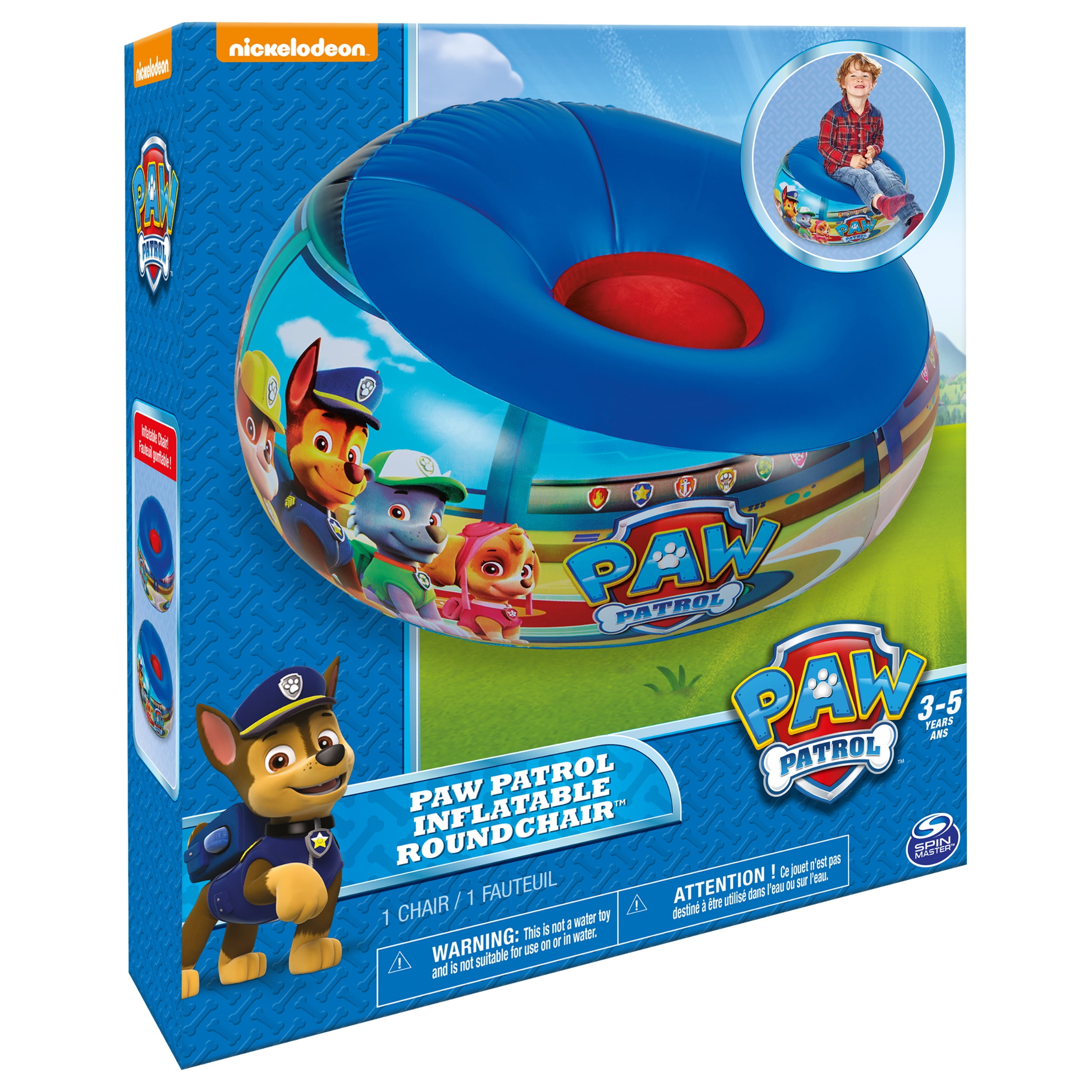 paw patrol marshmallow chair