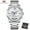 Silver, variant on MINI FOCUS Luxury Brand Men's Watches Stainless Steel Waterproof Quartz Fashion Sports Wristwatch Relogio Masculino Reloj Hombre