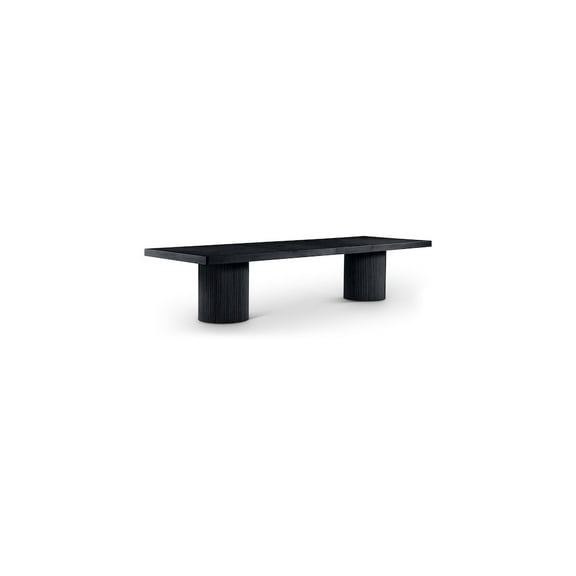 Meridian Furniture Belinda Black Acacia with Veneer Dining Table