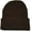 Brown, variant on Men Women Knit Skully Beanie Hat Ski Cap Cuff Slouchy Plain Solid Warm Winter - Brown