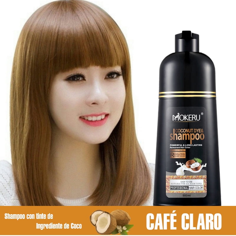 Coconut oil hair coloring shampoo Natural hair color Strengthens