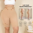 thumbnail image 7 of Athlemo Plus Size High Waisted Body Shaper Shorts Shapewear for Women Tummy Control Thigh Slimming, 7 of 7