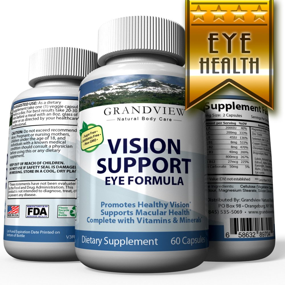Eye Health Formula Supports Macular Health