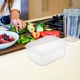 thumbnail image 4 of MasteelfCA 6pcs Refrigerator Organizer Bin Small Preservation Box Dough Proofing Box Meat Storage Box, 4 of 7