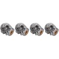 thumbnail image 3 of 4PCS Skull Style Tire Valve  – Universal Dustproof Valve Stem Covers For Cars, Bikes, SUVs, Trucks, Motorcycles, 3 of 8