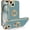 Grey/Gold, variant on Compatible with iPhone 15 Case, Phone Case iPhone 15, Slim Fit Ring Holder Shockproof Kickstand Magnetic Car Mount Supported Non-Slip Protective Women Girls Men Boys Cover, White
