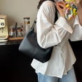 thumbnail image 2 of SPEKSEE PU Crossbody Bag Trendy Top Handle Handbag Casual Underarm Bag for Women, 2 of 18