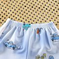 thumbnail image 4 of Toddler Baby Girl 2PCS Short Sleeve Tops Elastic Waist Shorts Outfits Set Girls Summer Set 1-13 Years,3-4 Years, 4 of 7