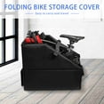 thumbnail image 3 of Folding  Basket, Folding  Storage Box Bike Storage Rear Basket with Fixing Buckle for Transit, 3 of 7
