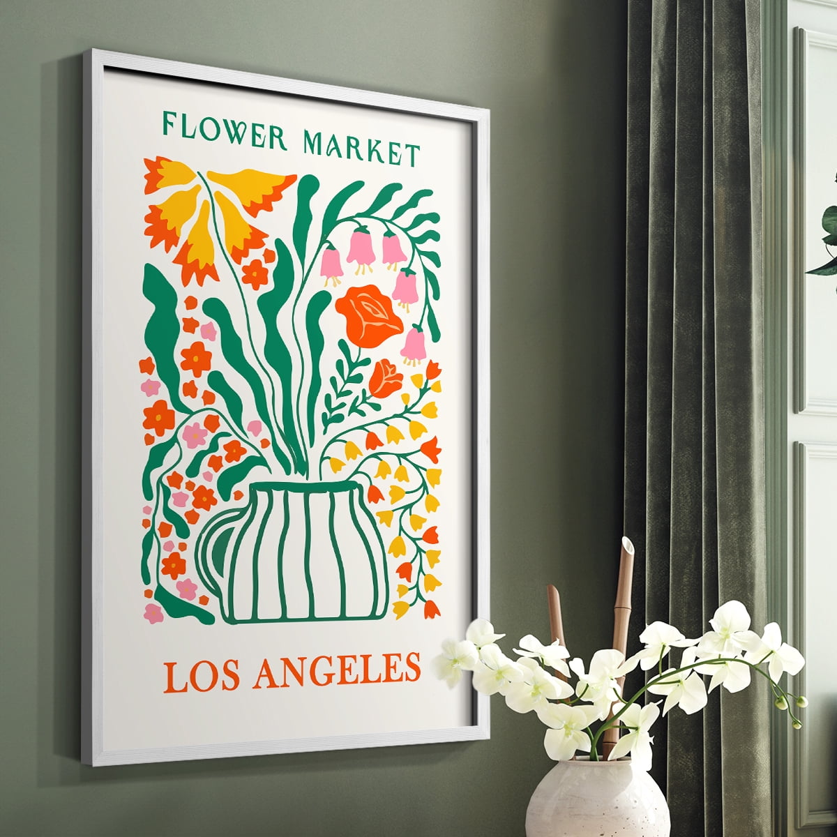 Matisse XXIX Framed Print - Solid Wood