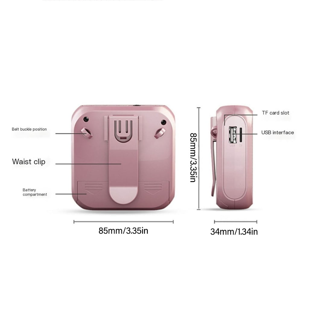 WINDLAND Headworn Microphones Loudspeaker Noise Reduction Voice Amplifiers for Conferences