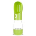 thumbnail image 2 of Dispensador de agua para mascotas al aire libre, botella portátil para PC, alimentador de vasos, suministros de viaje, jarra de almacenamiento Universal, accesorios para bebidas, viaje verde Eigraketly PT000621-03B, 2 of 7