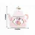 thumbnail image 2 of BalsaCircle 25 Mini Teapot 4" Dusty Rose Party Favor Boxes Ribbons Wedding Party Decorations, 2 of 8