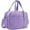 Purple, variant on Soft Corduroy Lunch Box for Women,Insulated Lunch Bag with Shoulder Strap Handle Strap,Cute Corduroy Cooler Bags for Work,Picnic