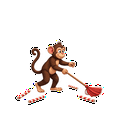 thumbnail image 5 of cartoon Monkey Theme Stickers, Waterproof Monkey Theme Sticker for Water Bottle Laptop Phone Cases Planner Skateboard Luggage Helmet Party Favor Decor, Ideal for Adults Teens Teacher Rewards, 5 of 8