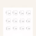 thumbnail image 5 of 96Pcs 4 Box Short Square Press On Nails, Nude Pink with White French Tip, Classic Glossy Fake Nails for Women Daily & Office with Jelly Glue, 5 of 8