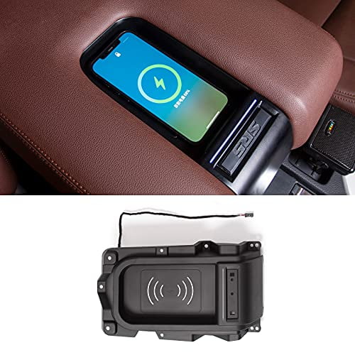 Xipoo Fit 2014-2021 Toyota Tundra Wireless Charger Tray Center Console ...