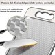 thumbnail image 2 of 2PCS Tabla de Cortar de Acero Inoxidable, 2 IN 1 Titanium Cutting Board, Tabla de Cortar Cocina Para Diferentes Materiales Alimenticios, Duradero Anticorrosión, 2 of 4