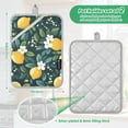 thumbnail image 6 of Yayeee Pot Holders Kitchen Heat Resistant with Pocket 7"x9.8" Cotton Oven Cooking Hot Pads, Yellow Lemons, 6 of 7