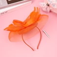 thumbnail image 4 of 1Pcs Graceful Silk Cloth Headband Hat with Flower Design for Ladies Hats Wedding, 4 of 8