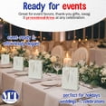 thumbnail image 6 of MT Products White Gift Bags 8" x 4" x 10" - Paper Bags with Handles - Pack of 30, 6 of 7
