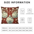 thumbnail image 5 of Nawypu  Merry Christmas Decorative Throw Pillow Covers, Xmas Ornaments Red Buffalo Plaid Check Outdoor Pillowcase, Let It Snow Glove Winter Holiday Farmhouse Cushion Case Home Decor, 5 of 5