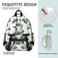 thumbnail image 5 of Tractor and Harvesters Gray Pattern Cute School Backpack Bag for School with Padded Back and Adjustable Shoulder Straps 15.25"x11.5"x5.25", 5 of 5
