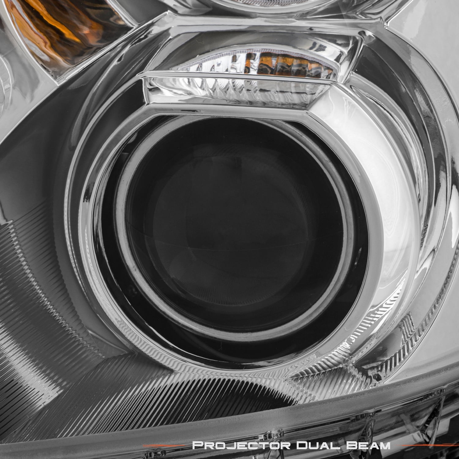 AKKON - Fits 2006-2011 Cadillac DTS [HID/Xenon Type] Projector Chrome Headlights Pair Driver+Passenger Re-use HID Kit
