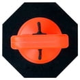 thumbnail image 3 of poste anaranjado de 1.2 m para control vial con 4 reflejantes., 3 of 5