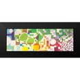 thumbnail image 2 of Bacci, Leonardo 14x7 Black Modern Framed Museum Art Print Titled - Multicolor Pattern VI, 2 of 5