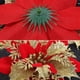 thumbnail image 2 of 15 Piezas de Flores Artificiales de Decoración Navideña de Poinsettia de Navidad, Adornos Decorativos para Árbol de Navidad para Corona de Navidad, Corona de Navidad (Rojo) oso de fresa Electrónica, 2 of 5
