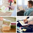 thumbnail image 6 of MAOQIAN 10 Rolls Highlighter Tape 0.3inch X 16.4ft Colored Transparent Marking Sticker Tape Adhesive for Teachers Students Reading Home Office(10 Colors), 6 of 6