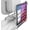Silver, variant on Tablet Holder for Car Headrest- Anti-Theft iPad Car Holder Back Seat, Secure Locking System with 360 ° Swivel, Universal for 4-11" Tablets, Durable Aluminum Mount for Travel & Business