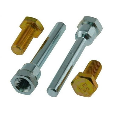 Front Caliper Bolt Kit - Compatible with 2005 - 2016 Chevy Silverado 1500 2006 2007 2008 2009 2010 2011 2012 2013 2014 2015