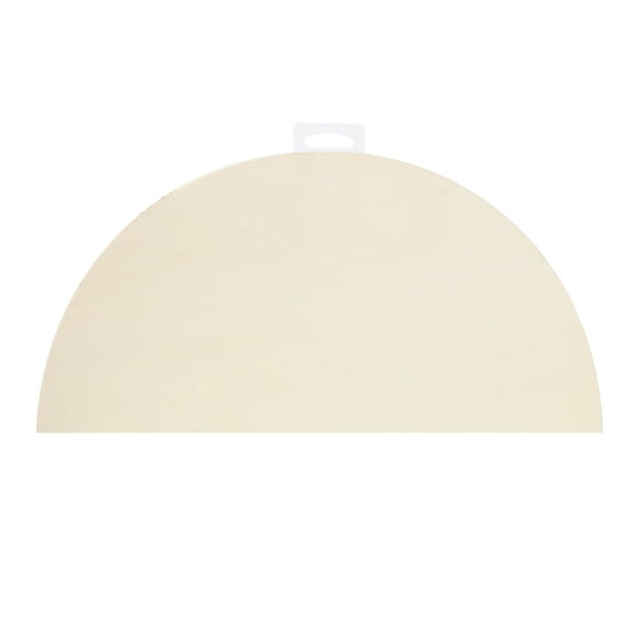 Cousin DIY Half Circle Unfinished Wood Shape, 12 x 6 Inches