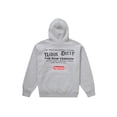 thumbnail image 2 of Supreme Men's UGK Hooded Sweatshirt Heather Grey, from StockX, 2 of 3