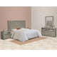 thumbnail image 2 of Recamara Kessa Muebles  Matrimonial Akane Gris, 2 of 2
