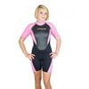 Storm Womens 2mm Pink Shorty Snorkel/Scuba/Water Sports Wetsuit