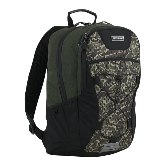 Eastsport Unisex Summit Bungee Backpack, Camo