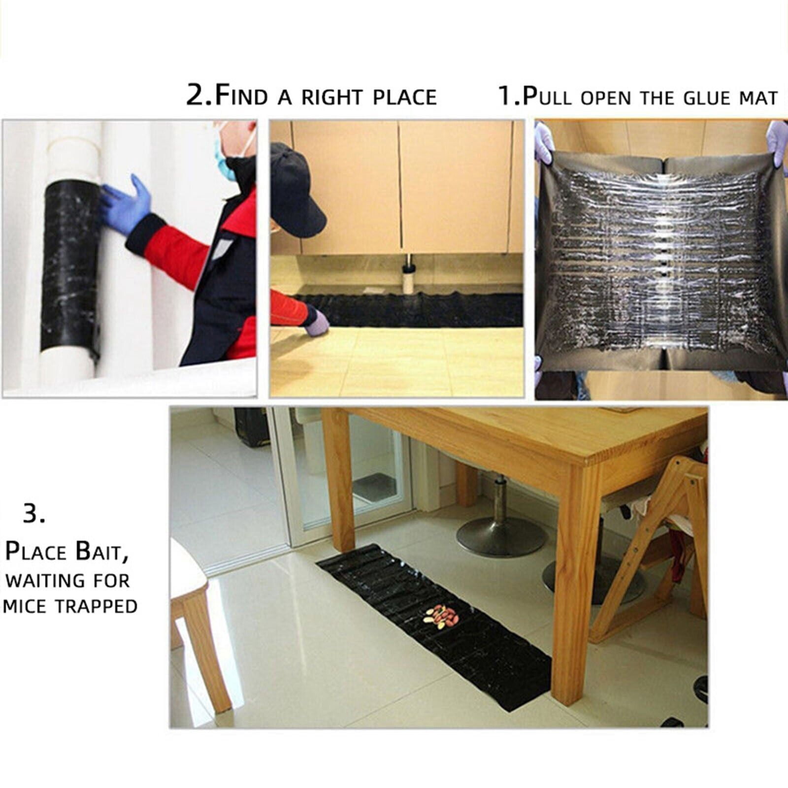 Mouse Traps Rat Mice Mouse Trap Board Snare Catcher Board Pad Board