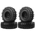 thumbnail image 2 of 4x 1.0" CNC Pneus de Roue pour Axial SCX24 90081 AXI00002 1/24 RC Pièces de Chenille, 2 of 7