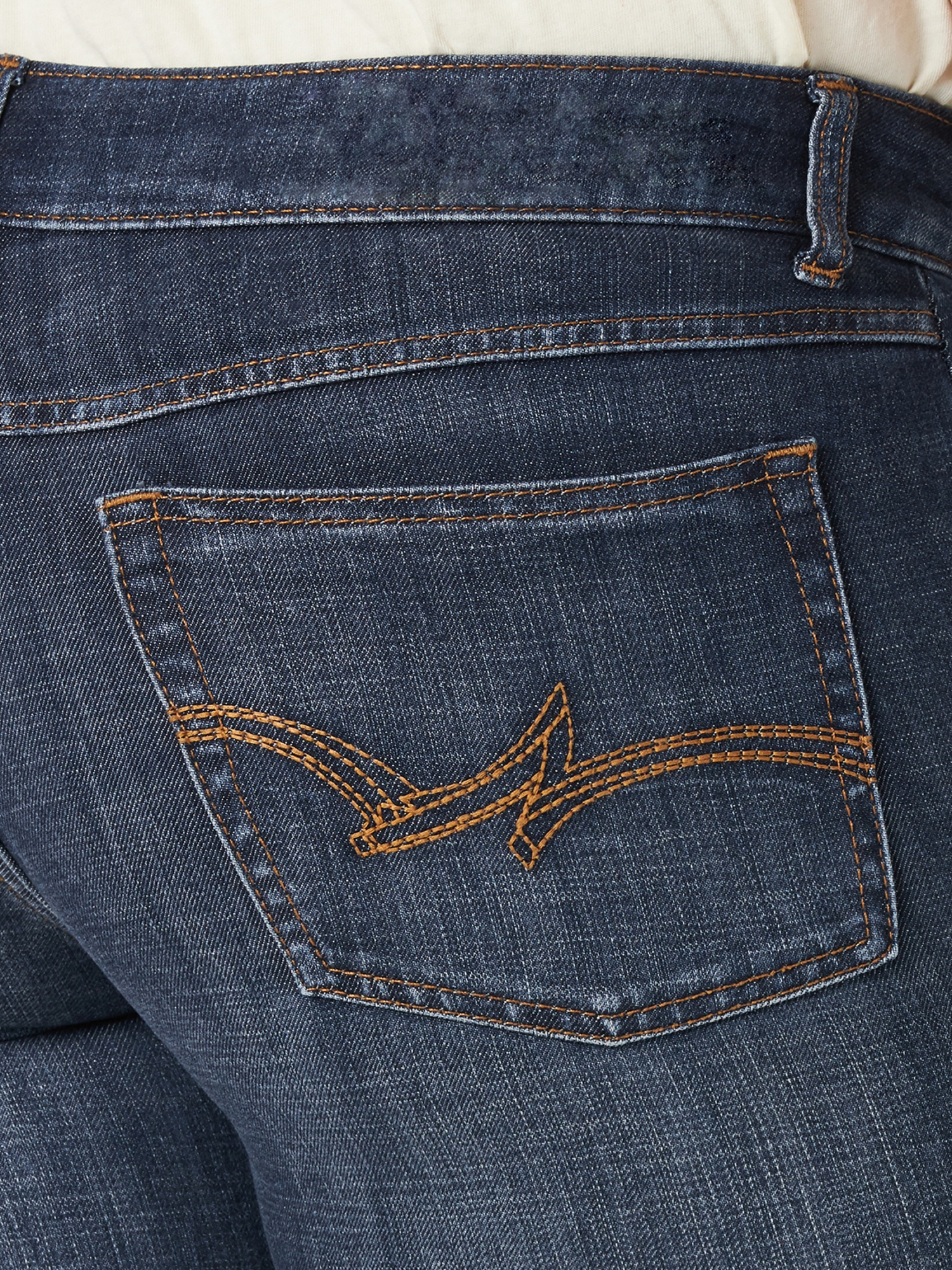 Wrangler Women's Plus Size Essential Mid Rise Bootcut Jean
