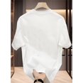 thumbnail image 2 of Men's Regular Size Casual Short-Sleeve T-Shirt with a Trendy Print, Made of Heavyweight Pure Cotton, Perfect for Spring And Summer., 2 of 6