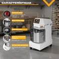 thumbnail image 3 of Amasadora Industrial Revolvedora 40lts Gutstark Capacidad 5- 25 kg 1500W Acero Inoxidable, 3 of 10