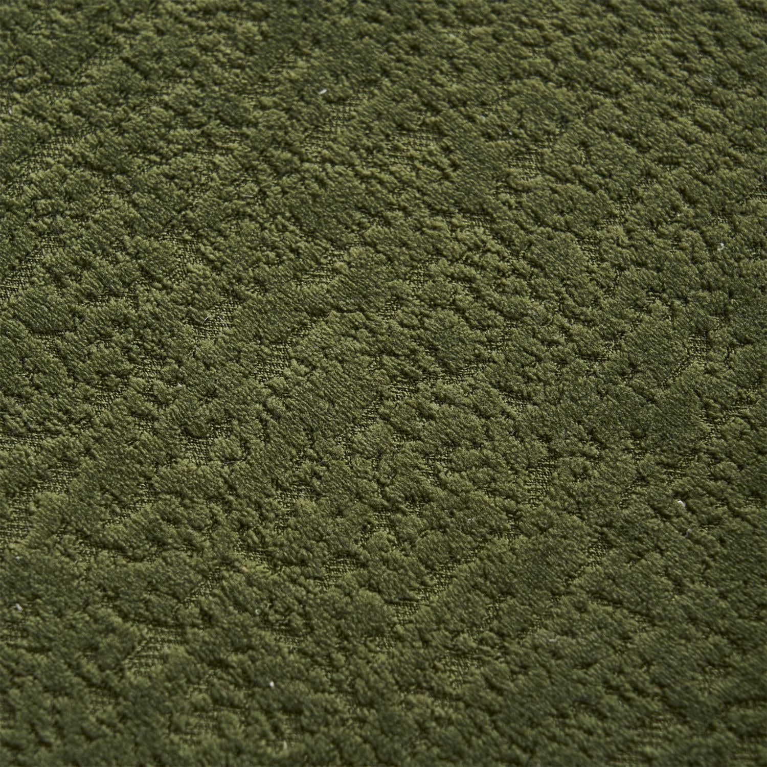 Demi Bonn 65" Compact Curved Loveseat Sofa with Chenille Fabric, Full Compression Sponge for Small Spaces, Supports up to 300 lbs, No Assembly Needed, Green